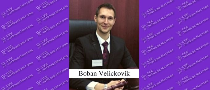 Boban Velickovik Promoted to Legal Head at State-Owned Company for Construction and Management of Properties